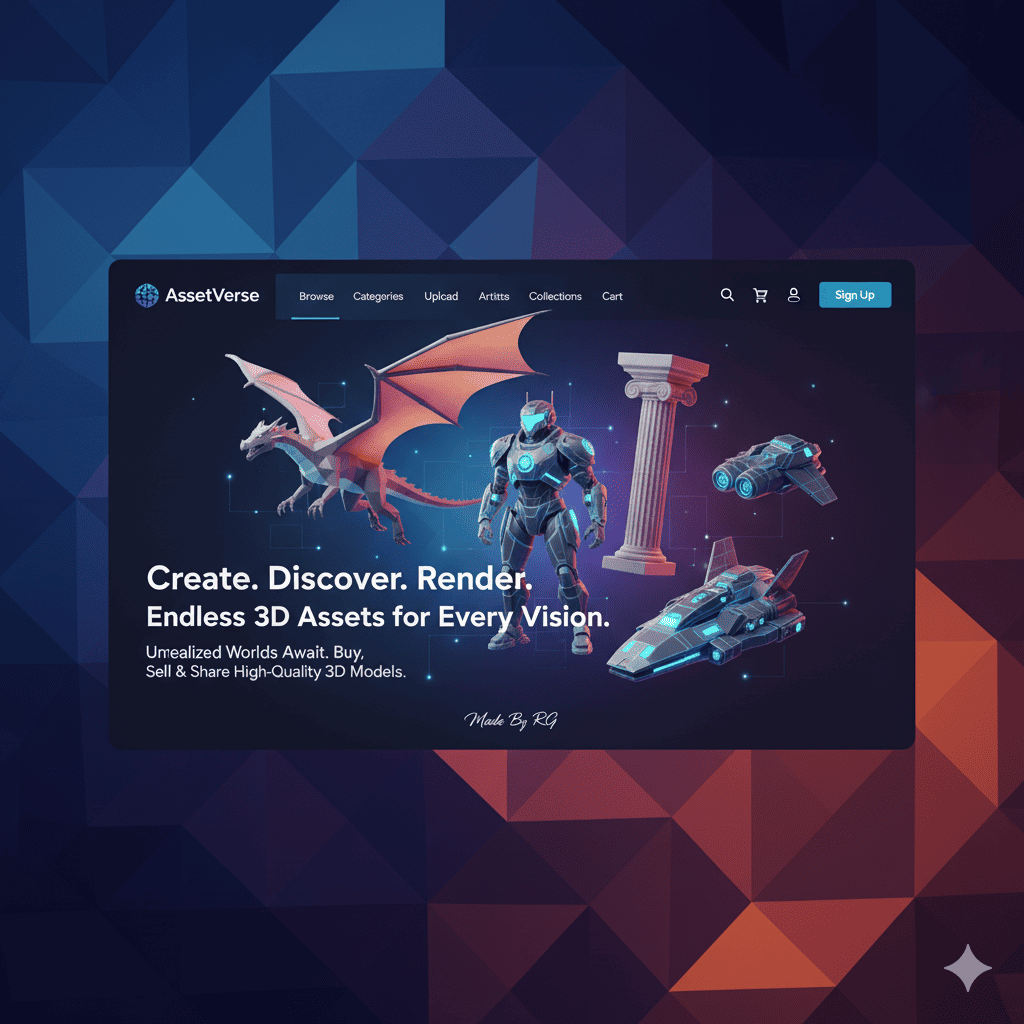 3D Assets Marketplace