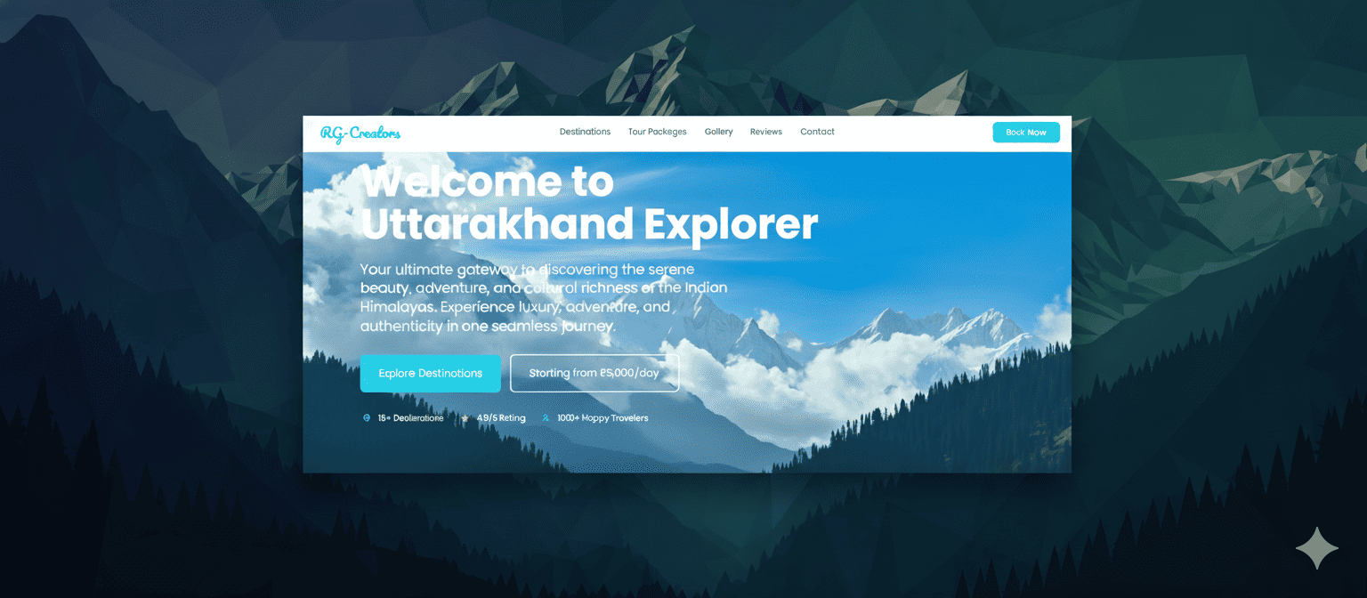 Uttarakhand Tour Page